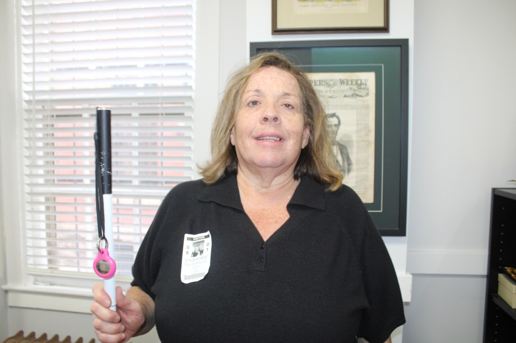 Linda Melendez, president of the National Federation of the Blind of New Jersey, advocates for driverless cars. She says the technology would be liberating for her. Photo credit: Lucy Harper / NJ State House News Service