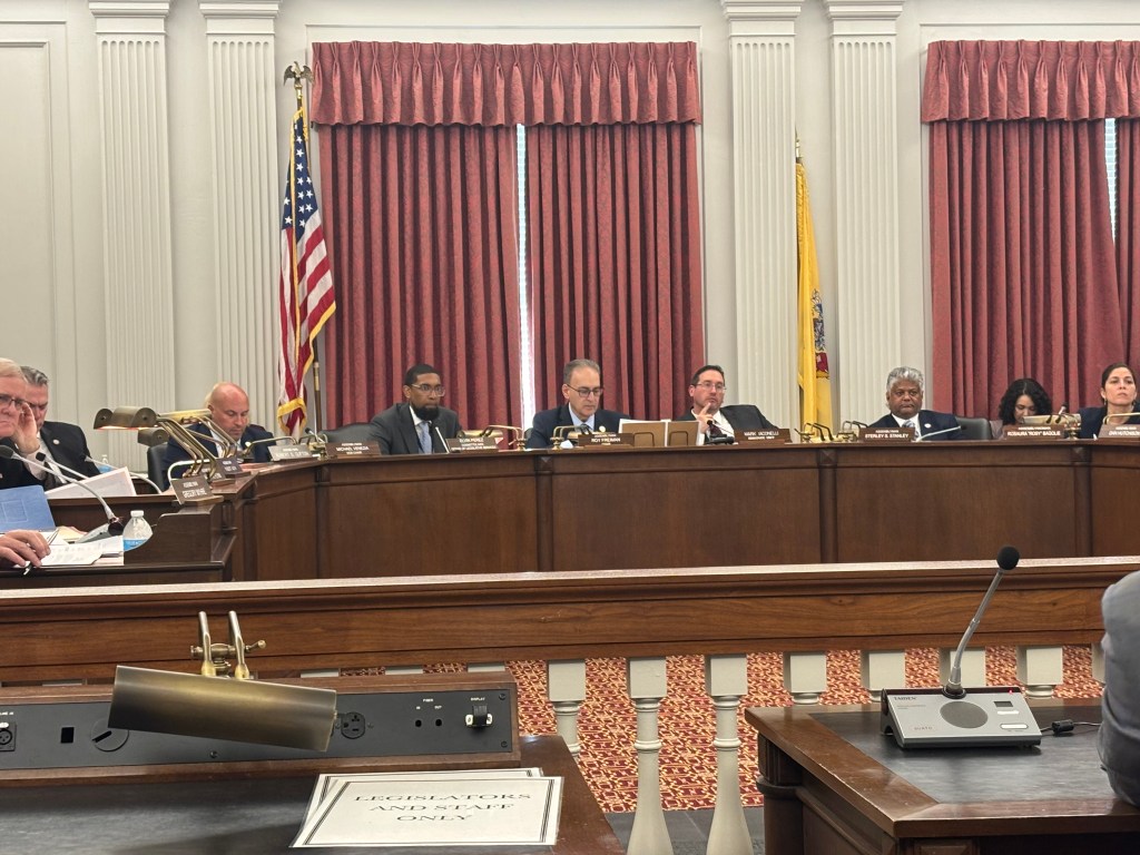 The Assembly Financial Institutions and Insurance Committee weighs a bill Thursday allowing businesses to round cash transactions to the nearest nickel, after the penny was phased out of production last year. Photo credit: Shohini Mitra/NJ State House News Service.